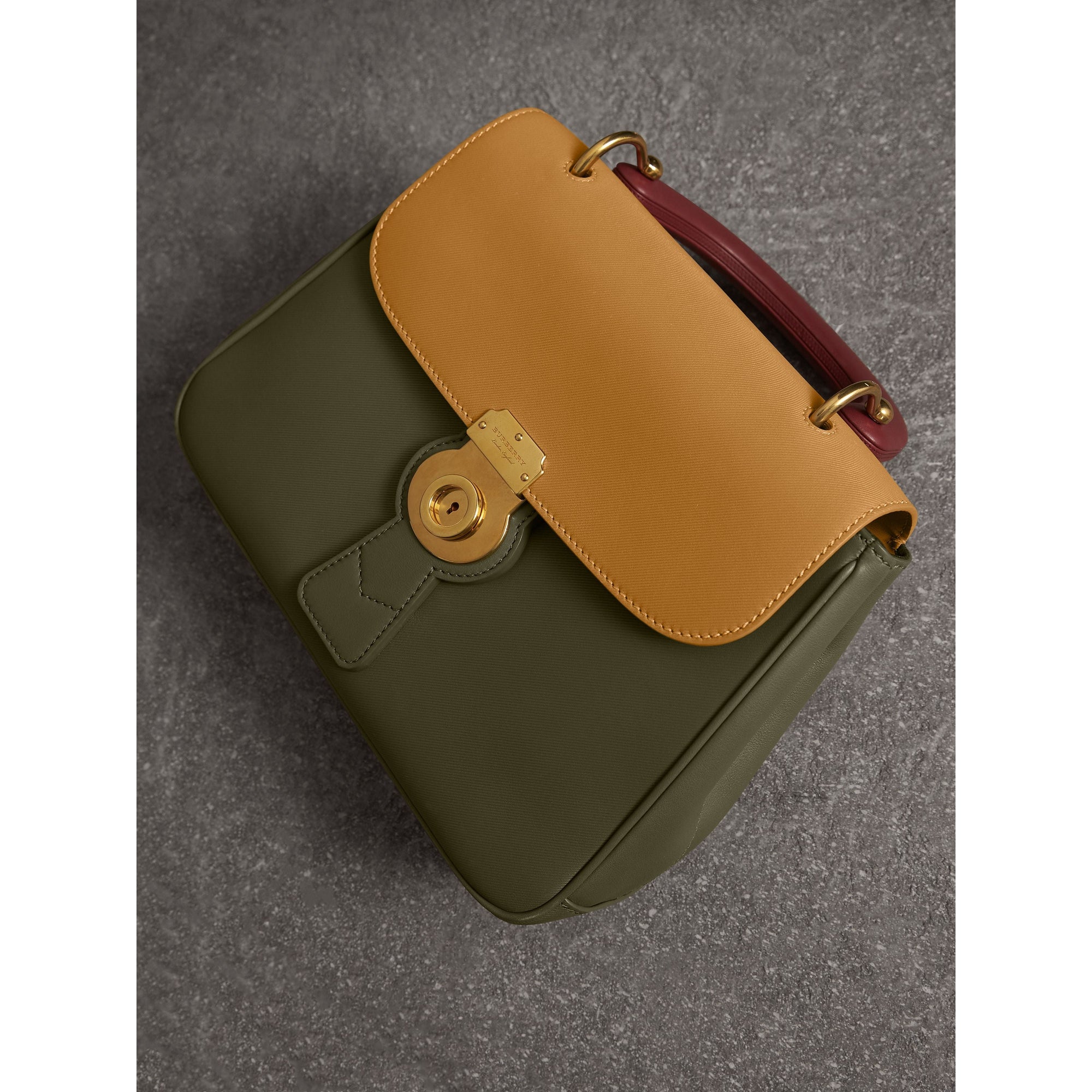 MOSS GREEN/OCHRE YEL Sac à main DK88 medium