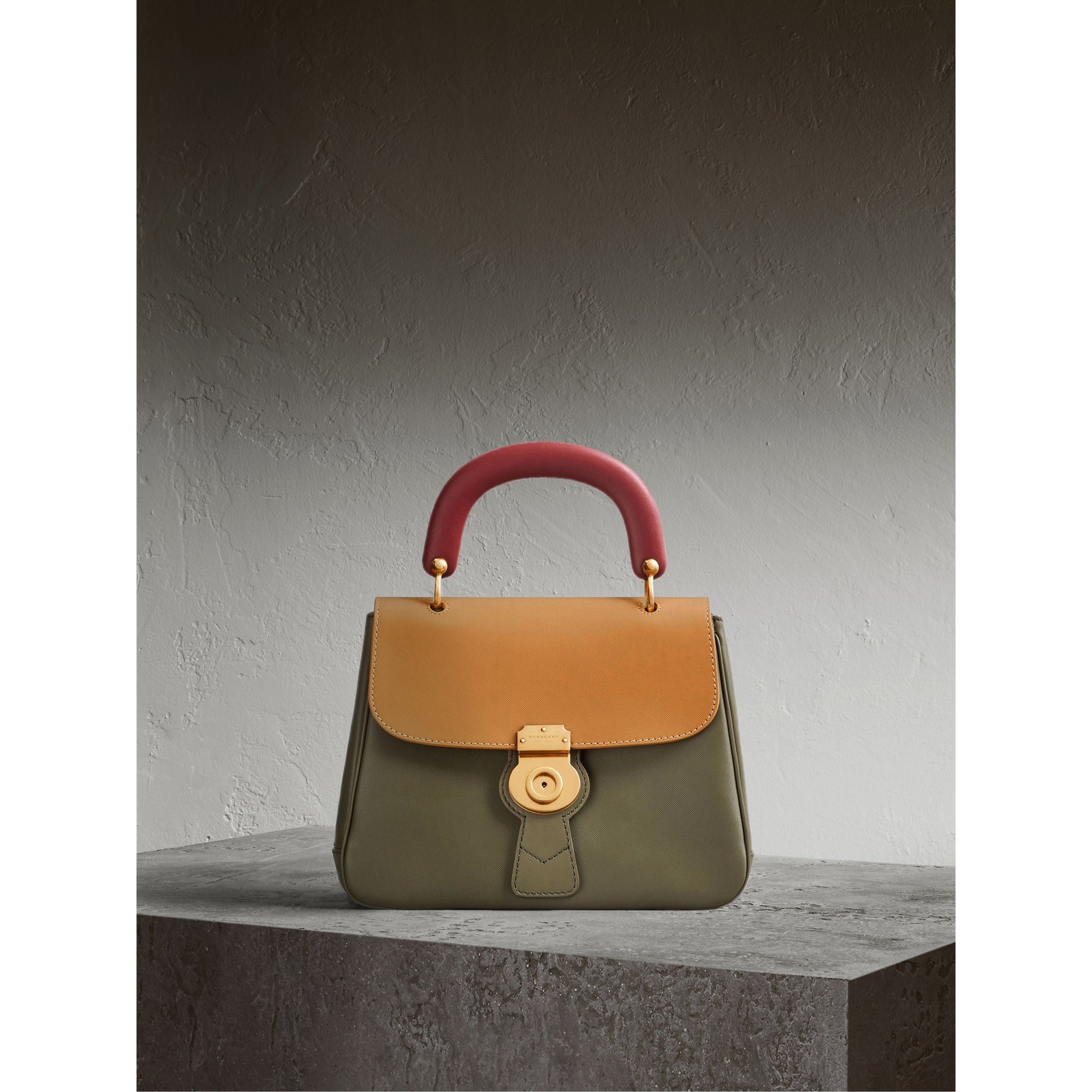 MOSS GREEN/OCHRE YEL Sac à main DK88 medium