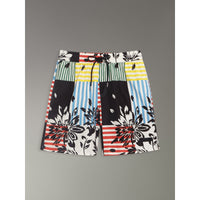 STEEL BLUE Short de bain avec cordon de serrage