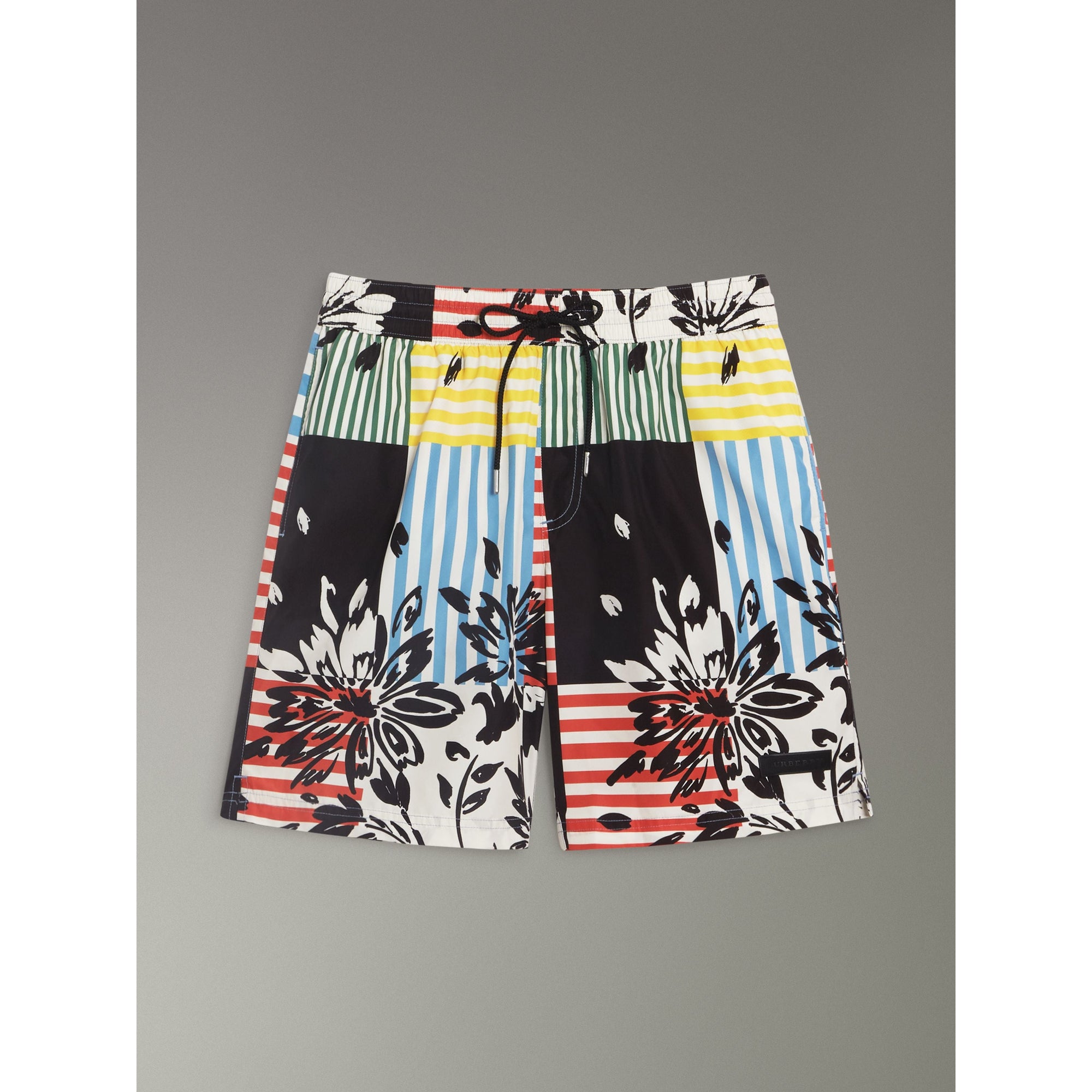 STEEL BLUE Short de bain avec cordon de serrage