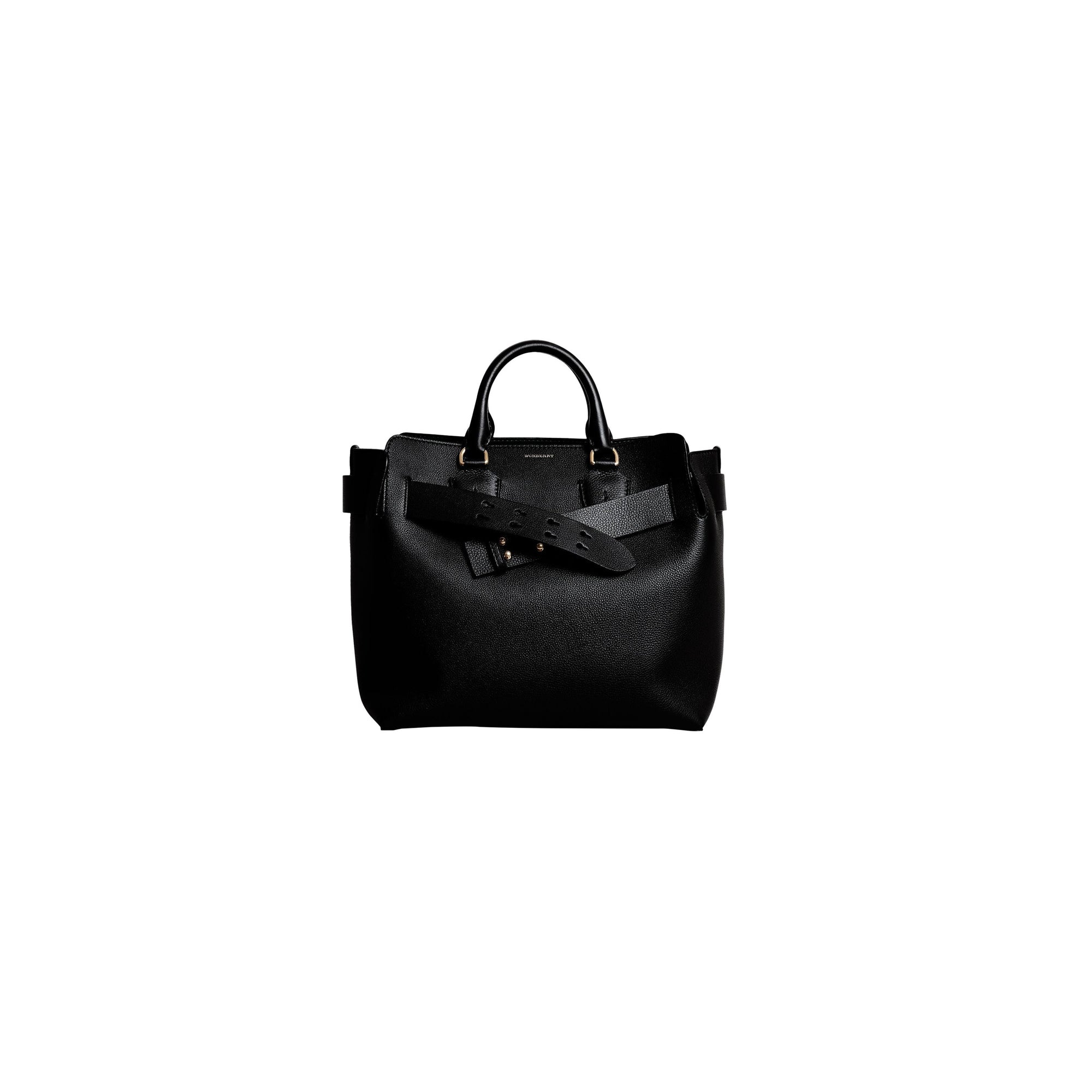 BLACK Sac The Belt moyen en cuir