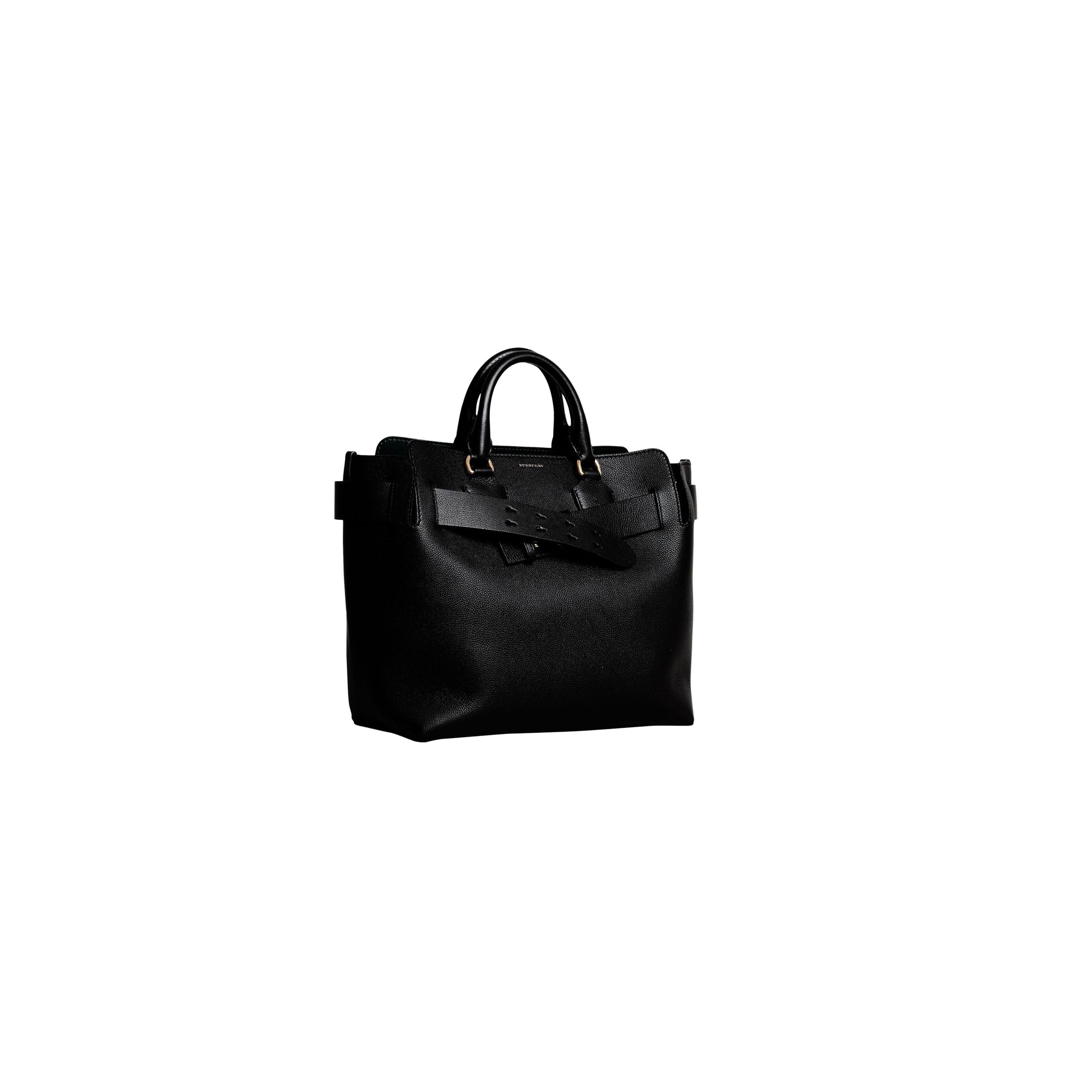 BLACK Sac The Belt moyen en cuir
