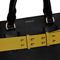 Sac The Belt moyen en cuir - Noir