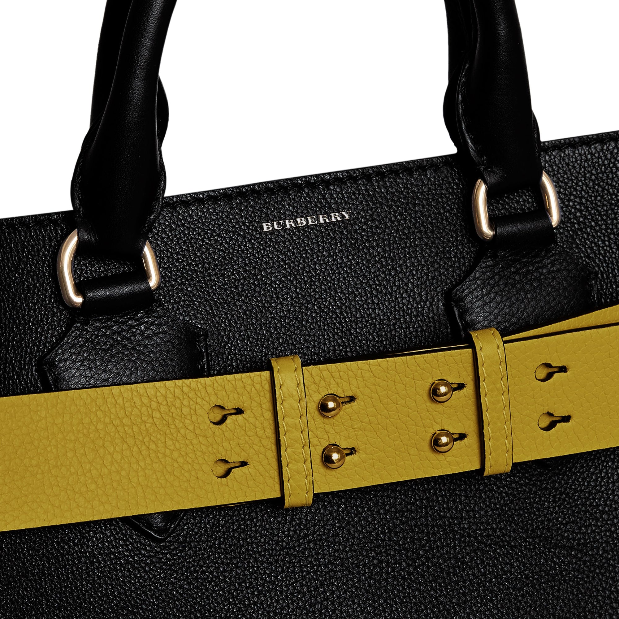 Sac The Belt moyen en cuir - Noir