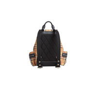 ANTIQUE YELLOW Petit sac The Rucksack à bandoulière avec motif Vintage check