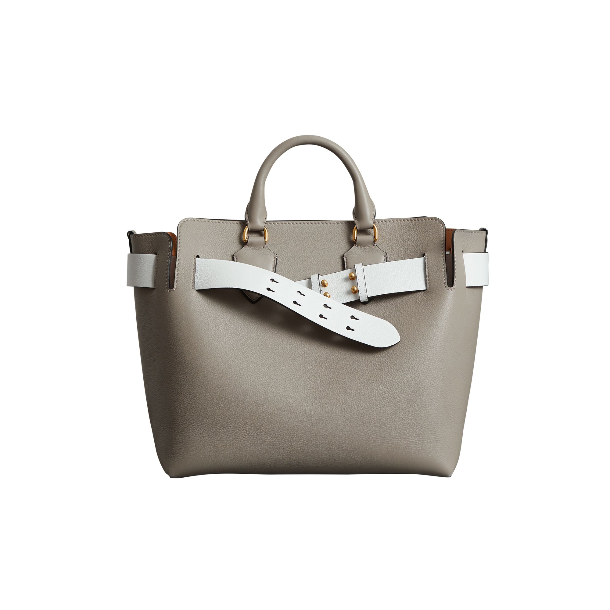 MINERAL GREY Sac The Belt moyen en cuir