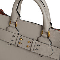 MINERAL GREY Sac The Belt moyen en cuir