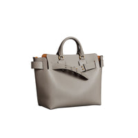 MINERAL GREY Sac The Belt moyen en cuir