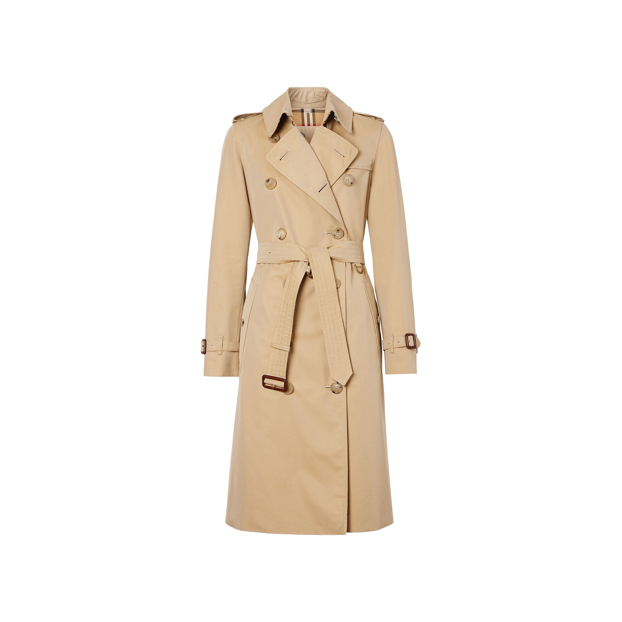 Trench long Kensington Heritage - Miel Marron