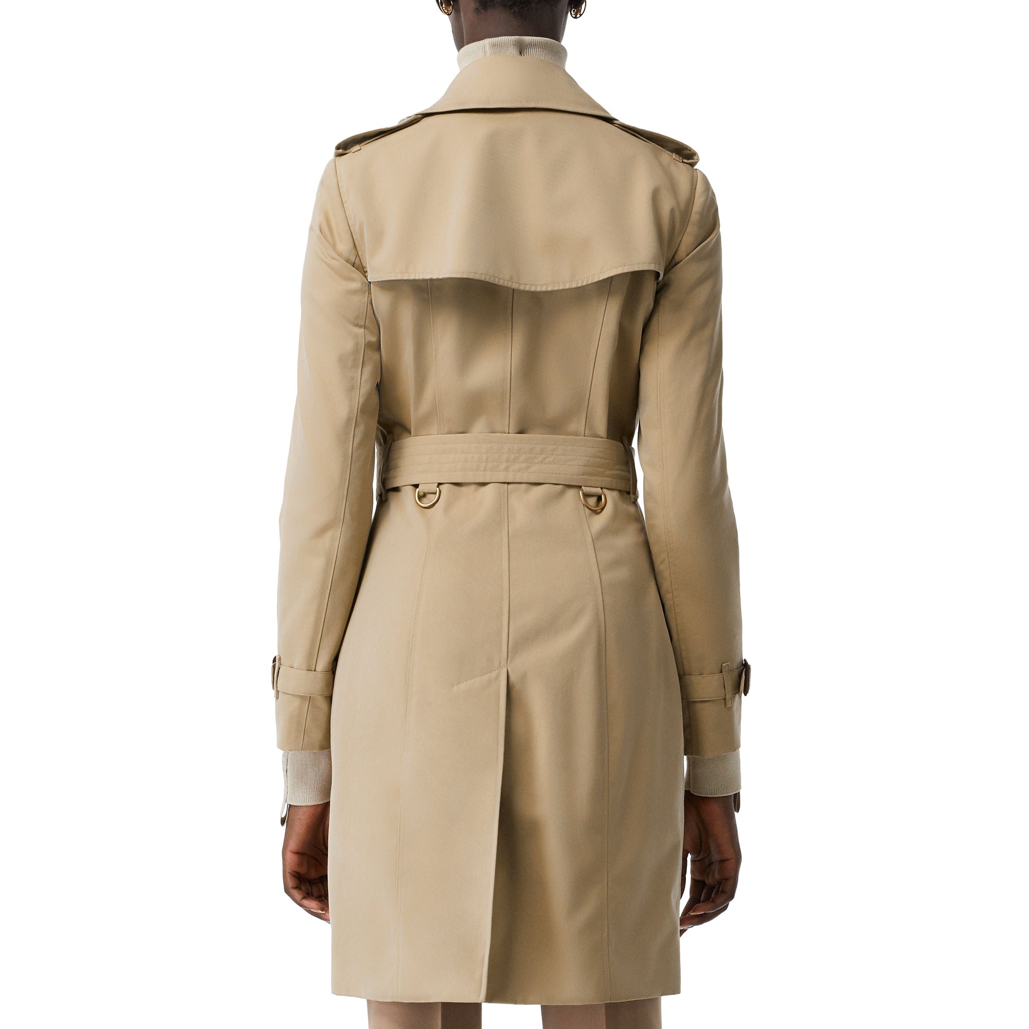 Trench mi-long Chelsea Heritage - Miel marron