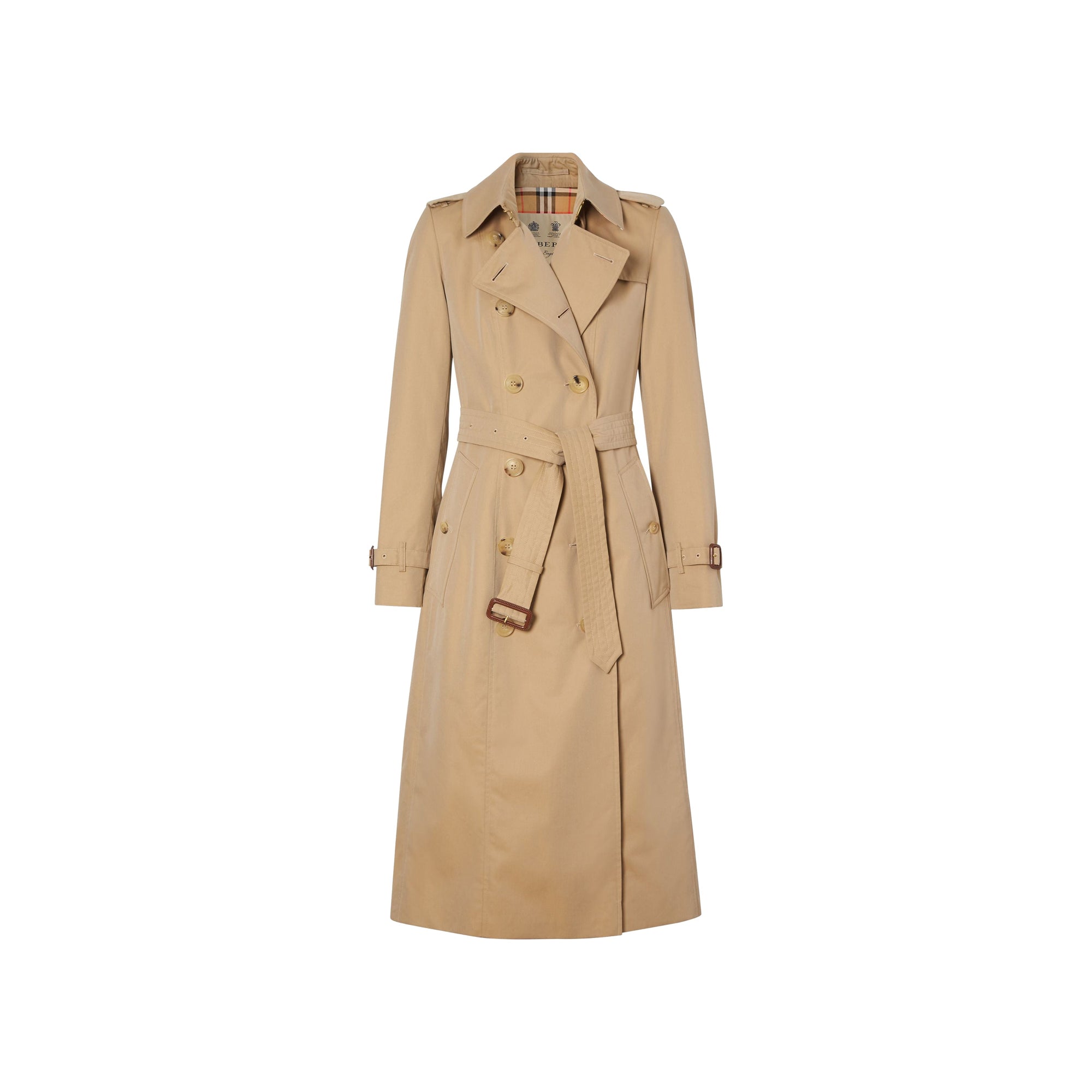 Trench-coat long Chelsea Heritage - Miel