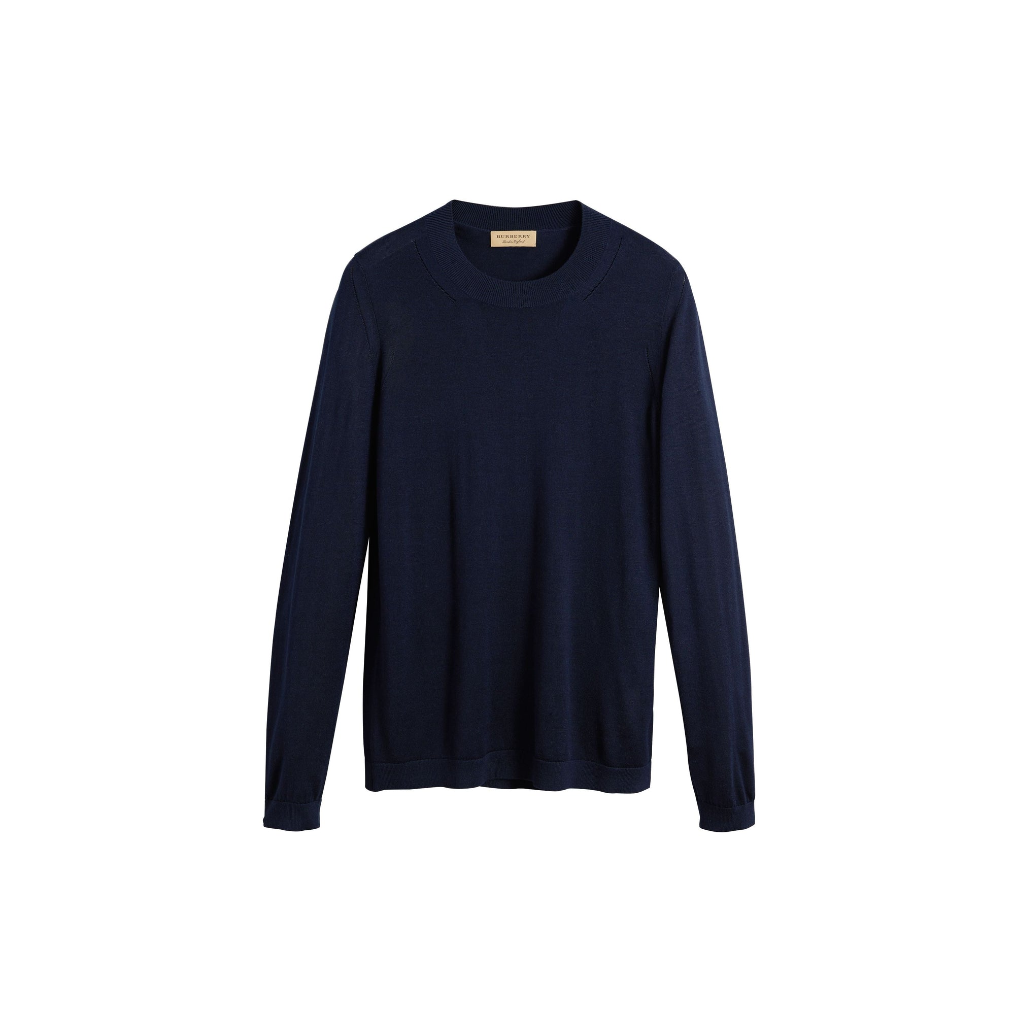 NAVY Pull en soie et cachemire