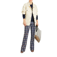 NAVY Pull en soie et cachemire
