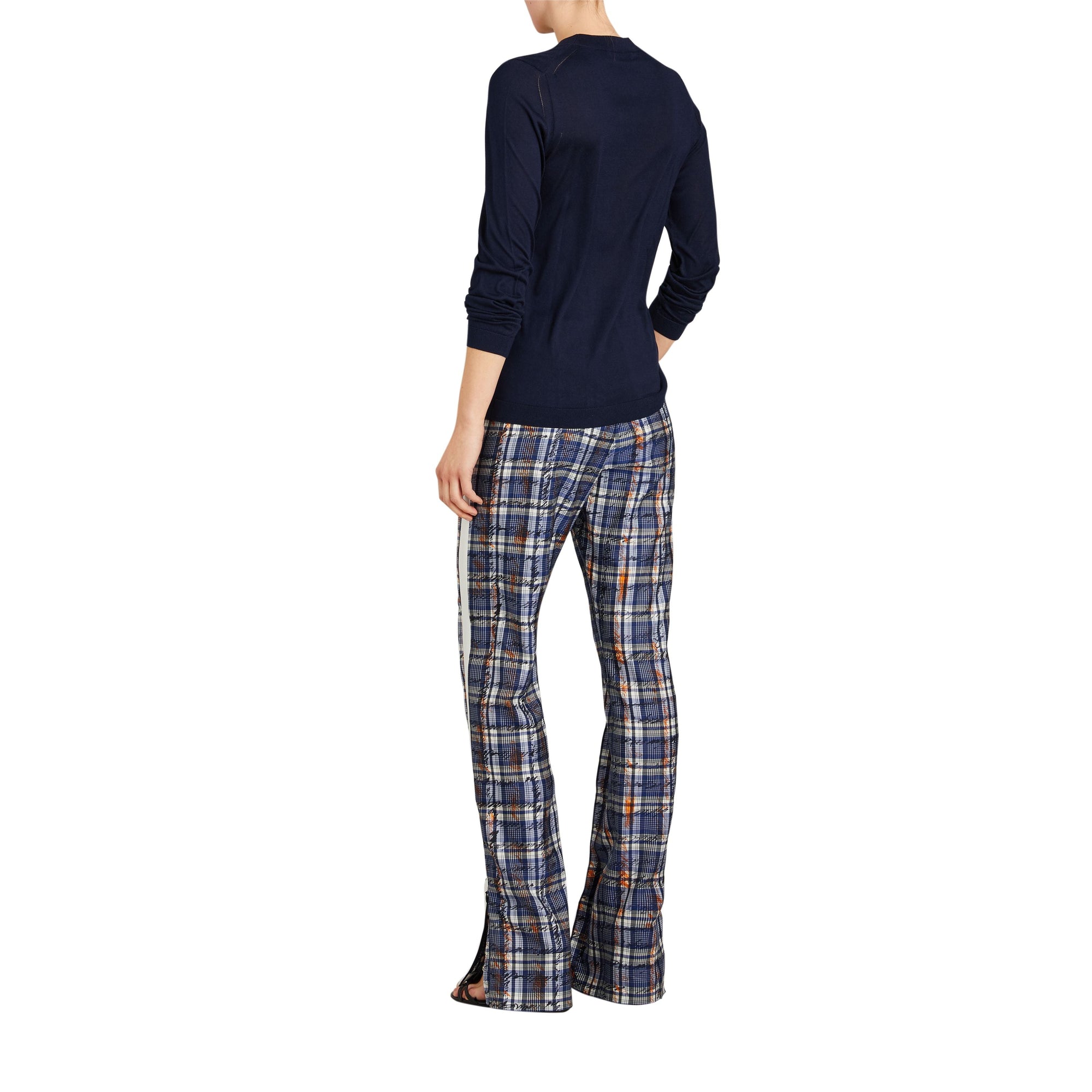 NAVY Pull en soie et cachemire