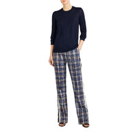 NAVY Pull en soie et cachemire
