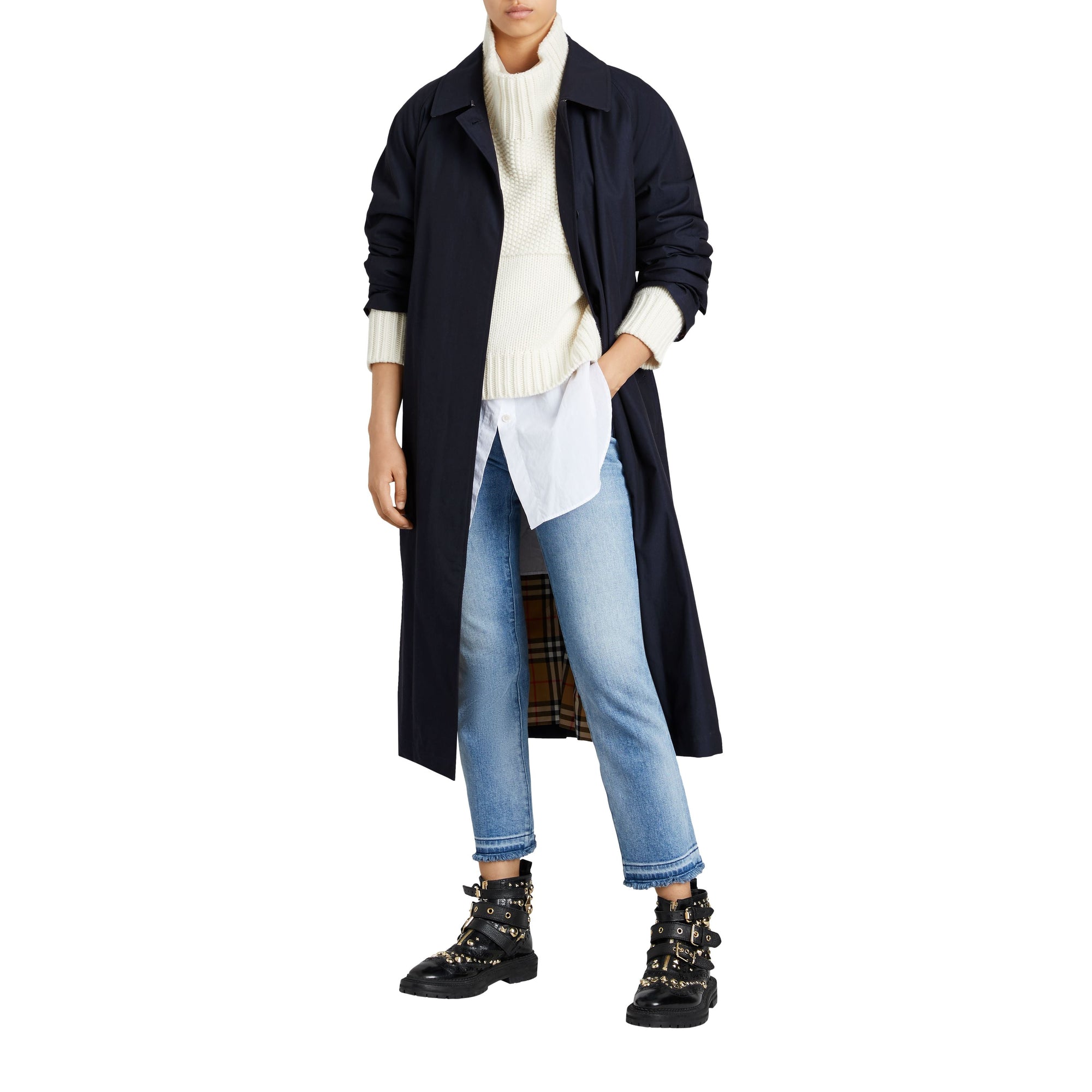 BLUE CARBON Car Coat The Brighton