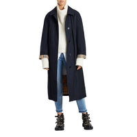 BLUE CARBON Car Coat The Brighton
