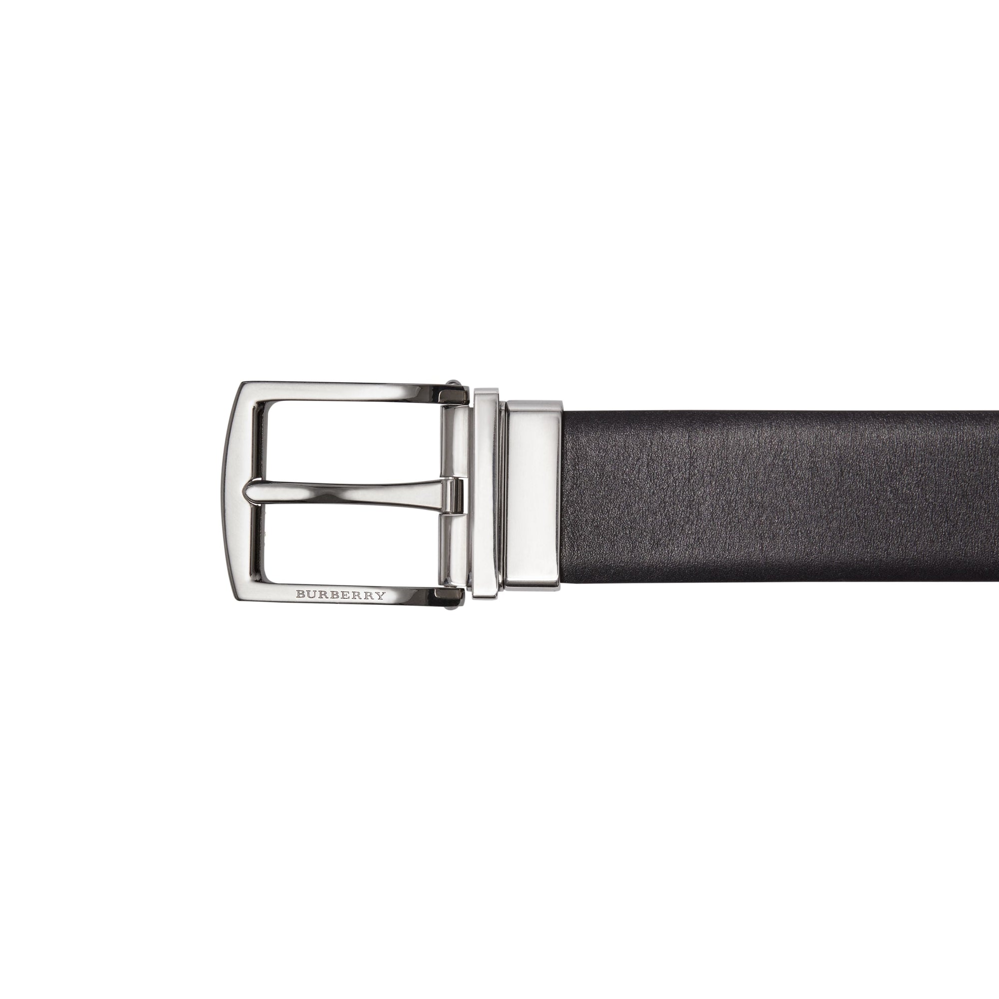 BLACK Ceinture réversible en cuir