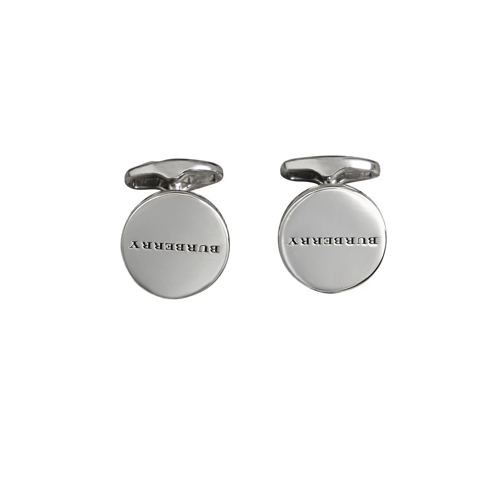 SILVER Boutons de manchette en bronze gravés