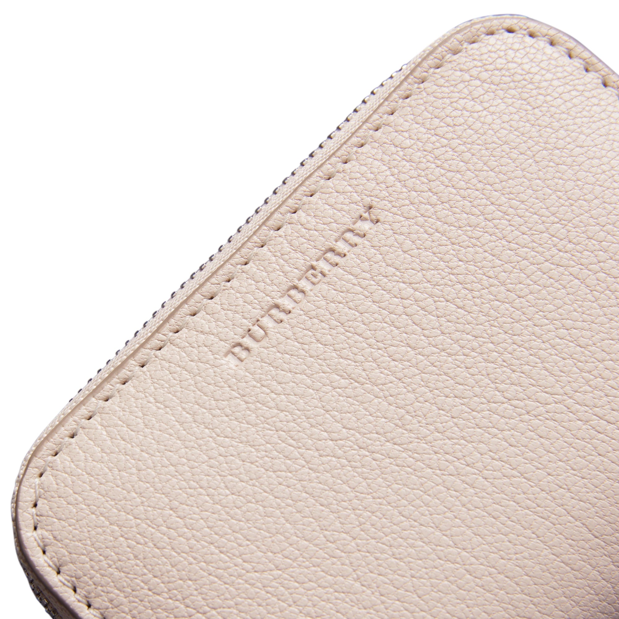 STONE Portefeuille zippé en cuir avec chaîne