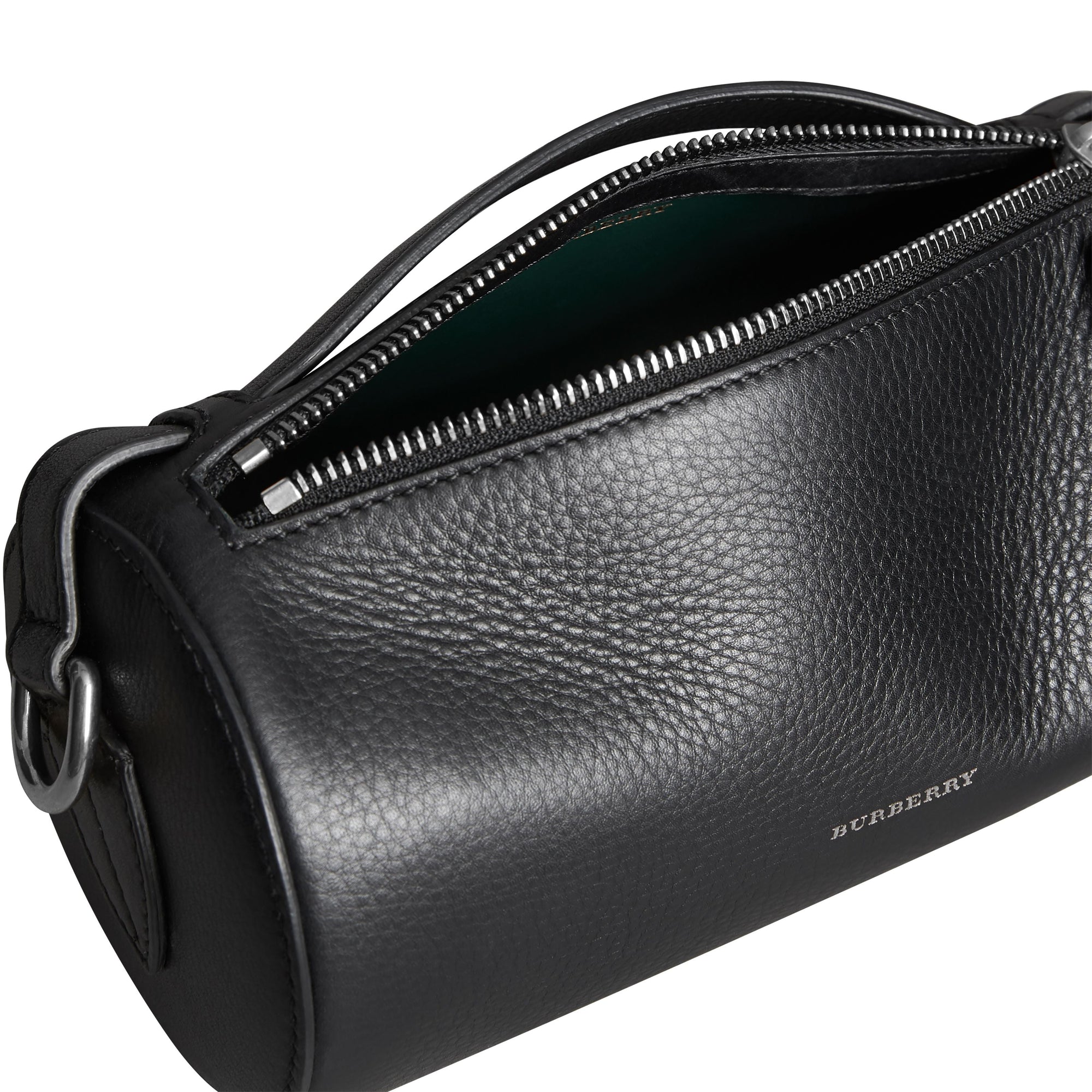 BLACK Sac The Barrel en cuir