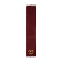 CLARET Écharpe classique en cachemire avec logo d'archive
