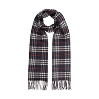 NAVY Écharpe classique en cachemire Vintage check