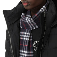 NAVY Écharpe classique en cachemire Vintage check