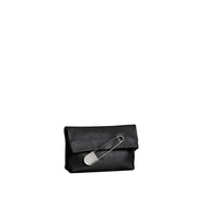 BLACK Clutch The Pin moyen en cuir