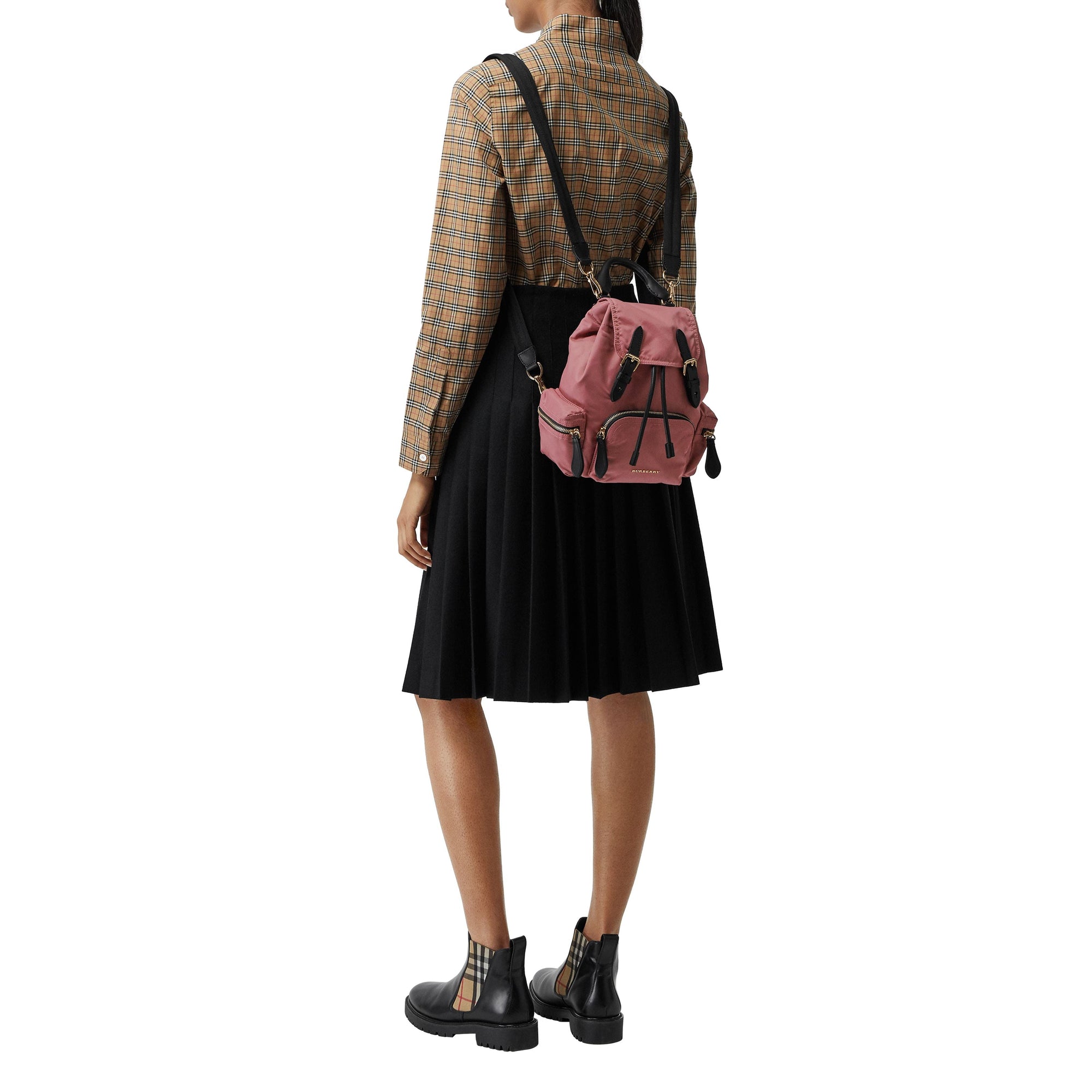 MAUVE PINK Petit sac The Rucksack à bandoulière en nylon