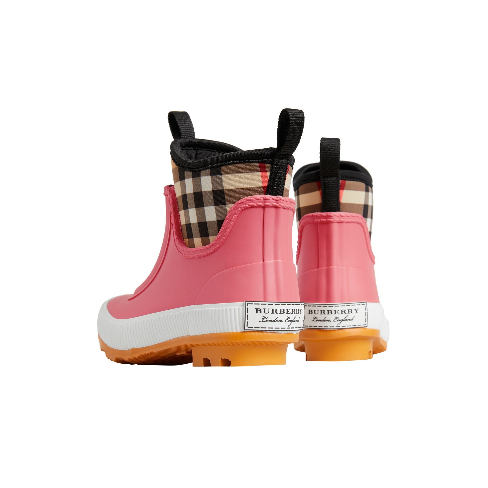 PINK AZALEA Bottes de pluie en caoutchouc et néoprène à motif Vintage check