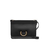 BLACK Sac The D-ring moyen en cuir