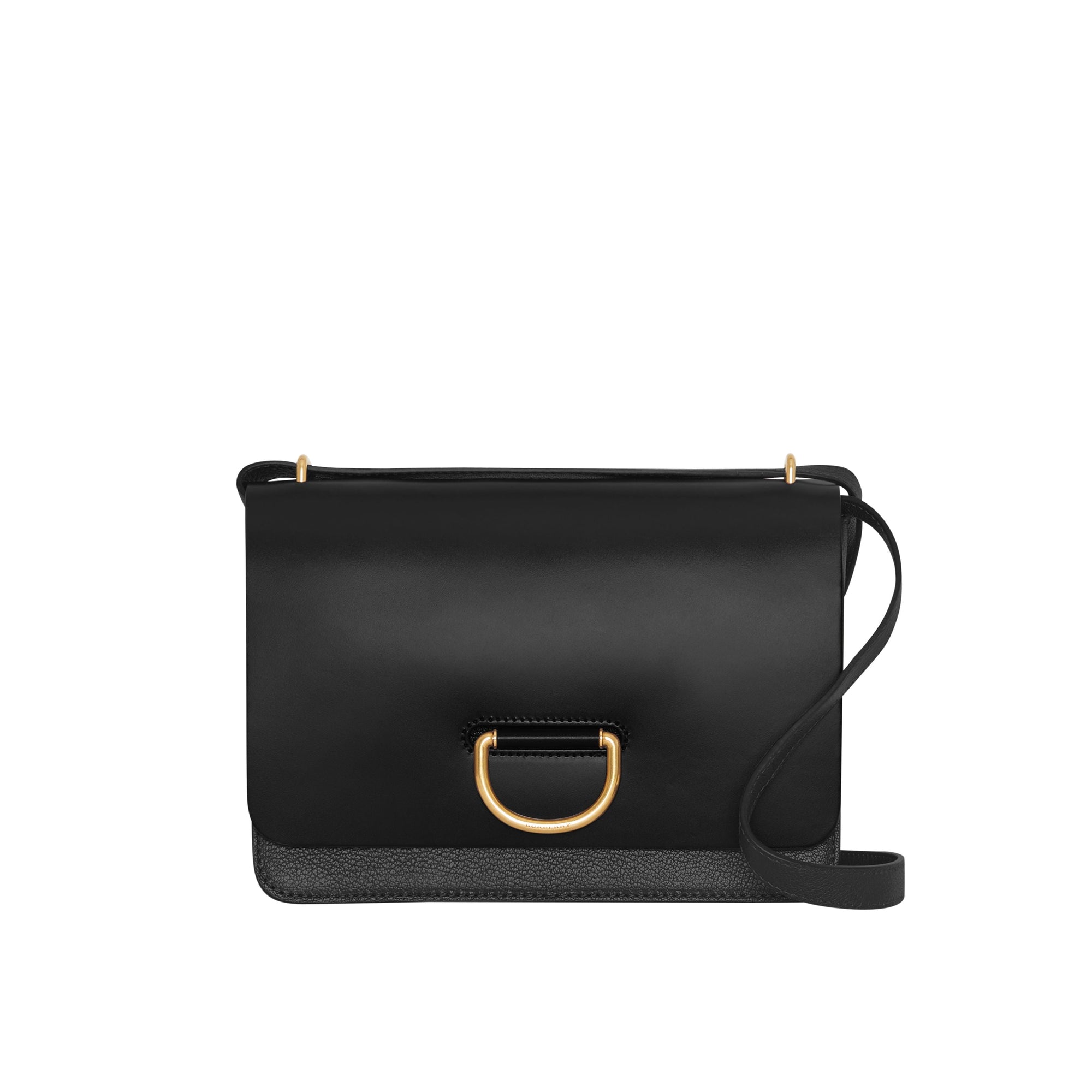 BLACK Sac The D-ring moyen en cuir
