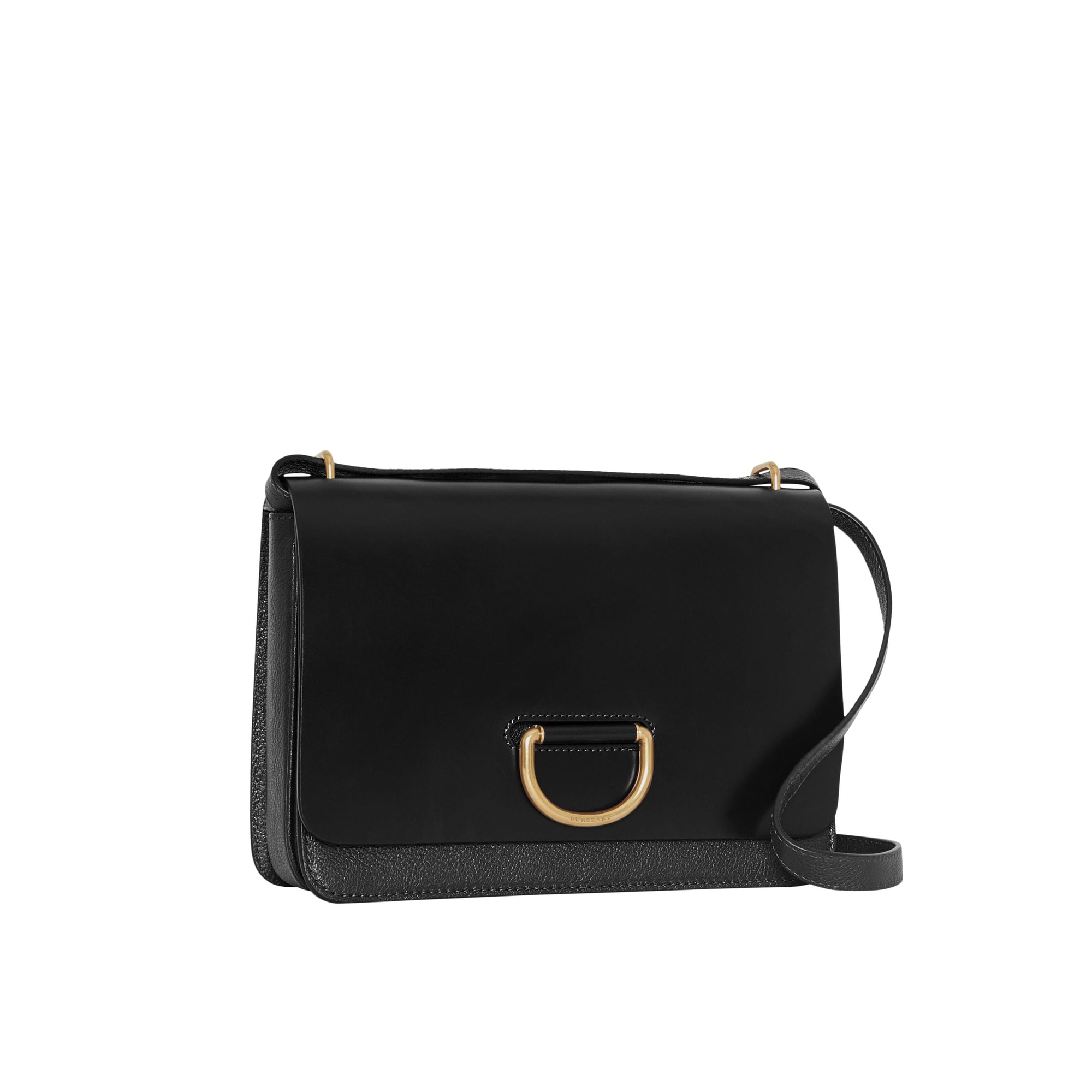 BLACK Sac The D-ring moyen en cuir