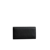 BLACK 2 Portefeuille continental en cuir grainé avec boucle en D