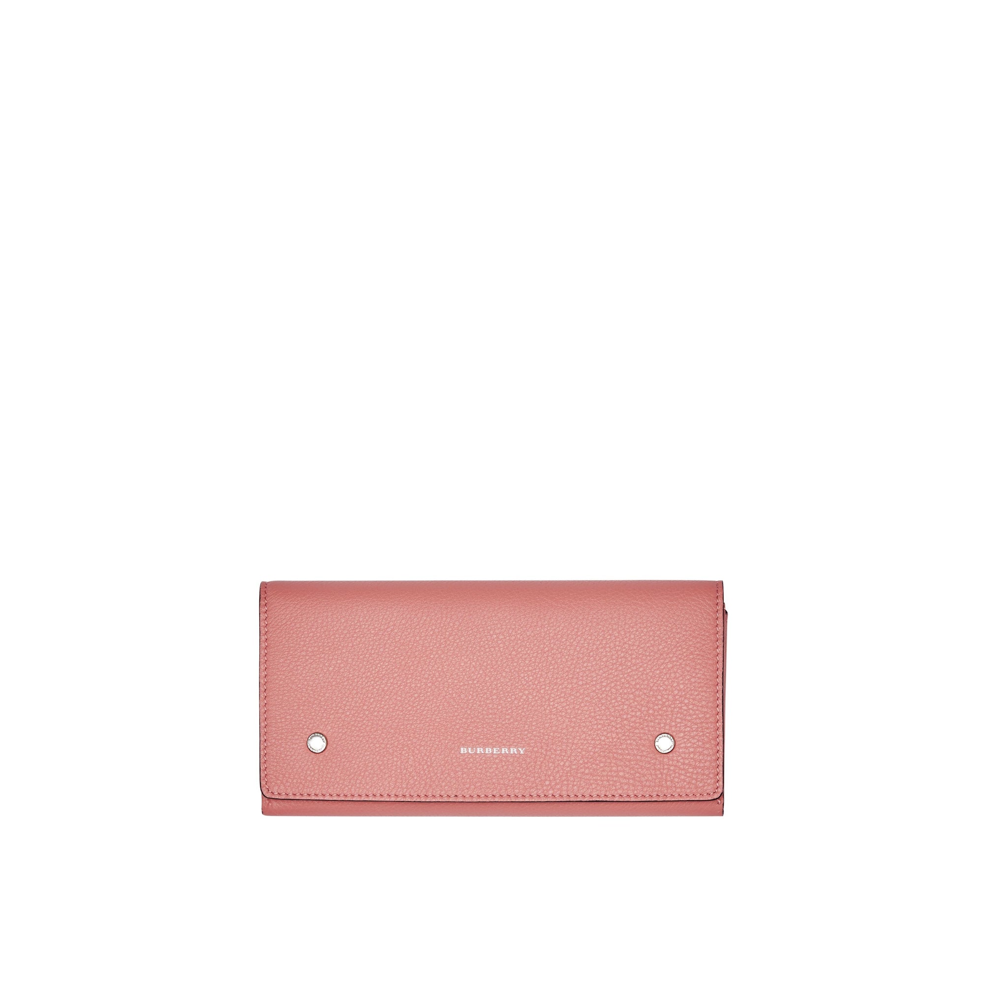 DUSTY ROSE Portefeuille continental en cuir bicolore