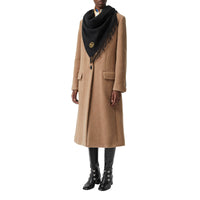 BLACK Bandana Burberry en cachemire brodé