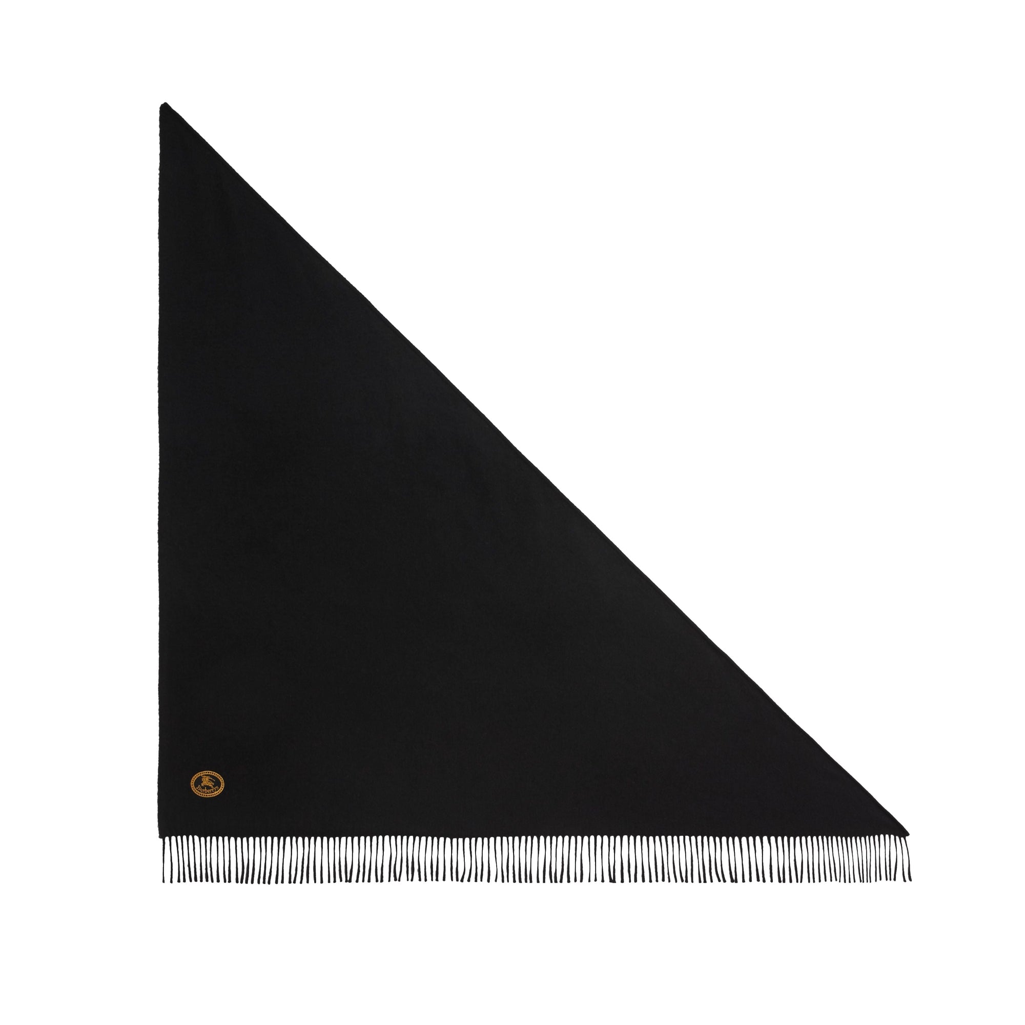 BLACK Bandana Burberry en cachemire brodé