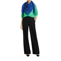 CADET BLUE Bandana Burberry en cachemire brodé