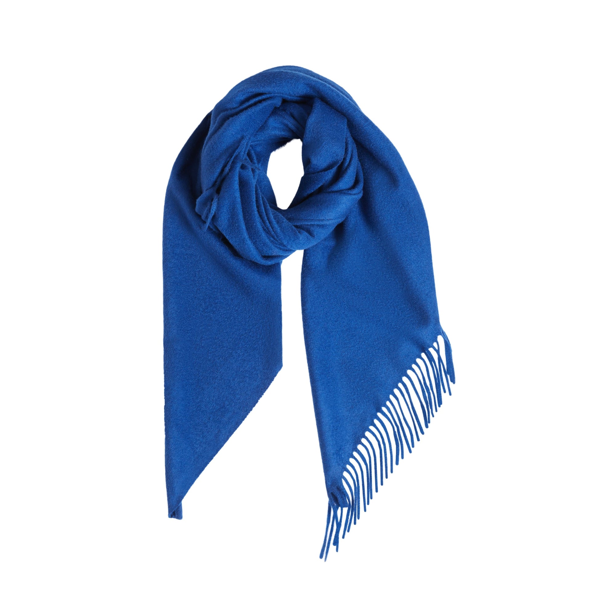CADET BLUE Bandana Burberry en cachemire brodé