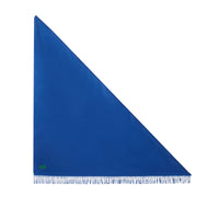 CADET BLUE Bandana Burberry en cachemire brodé