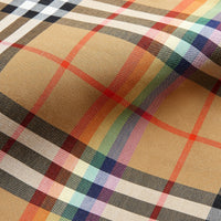 NATURAL Sac shopper moyen à motif Rainbow Vintage check