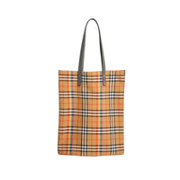 DARK GREY Grand sac shopper à motif Rainbow Vintage check