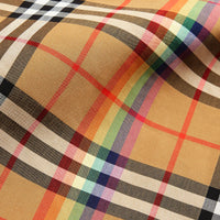 DARK GREY Grand sac shopper à motif Rainbow Vintage check