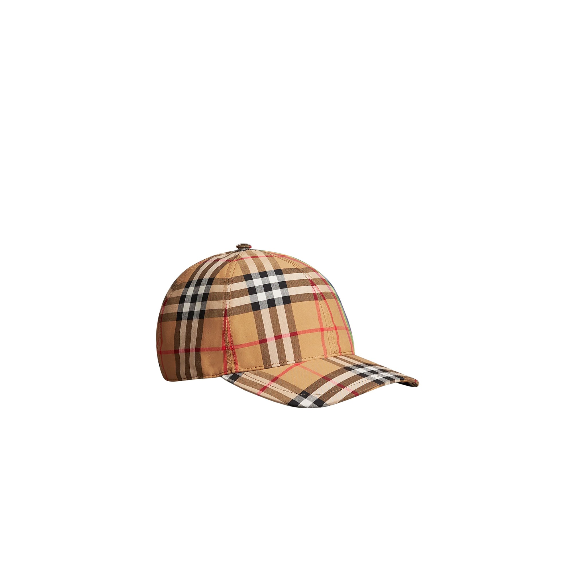 ANTQ YELLOW/RAINBOW Casquette de baseball à motif Rainbow Vintage check