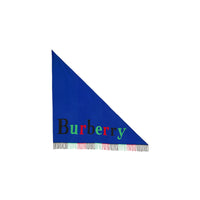 NAVY Bandana Burberry en laine et cachemire avec logo