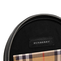 BLACK Sac à bandoulière avec imprimé street art et motif Vintage check