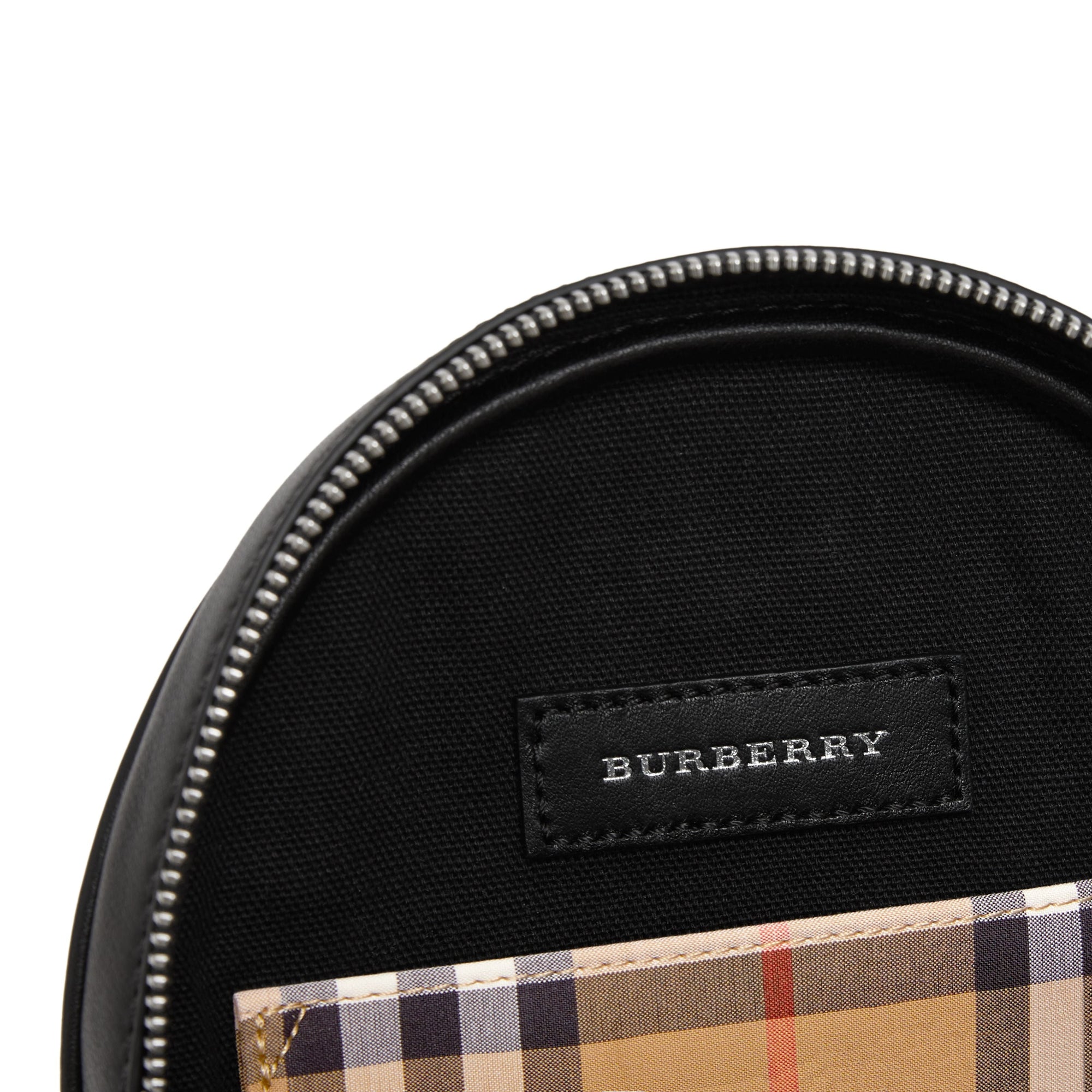 BLACK Sac à bandoulière avec imprimé street art et motif Vintage check