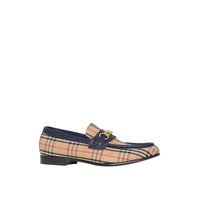 INK BLUE Mocassins à chaîne à motif check de 1983
