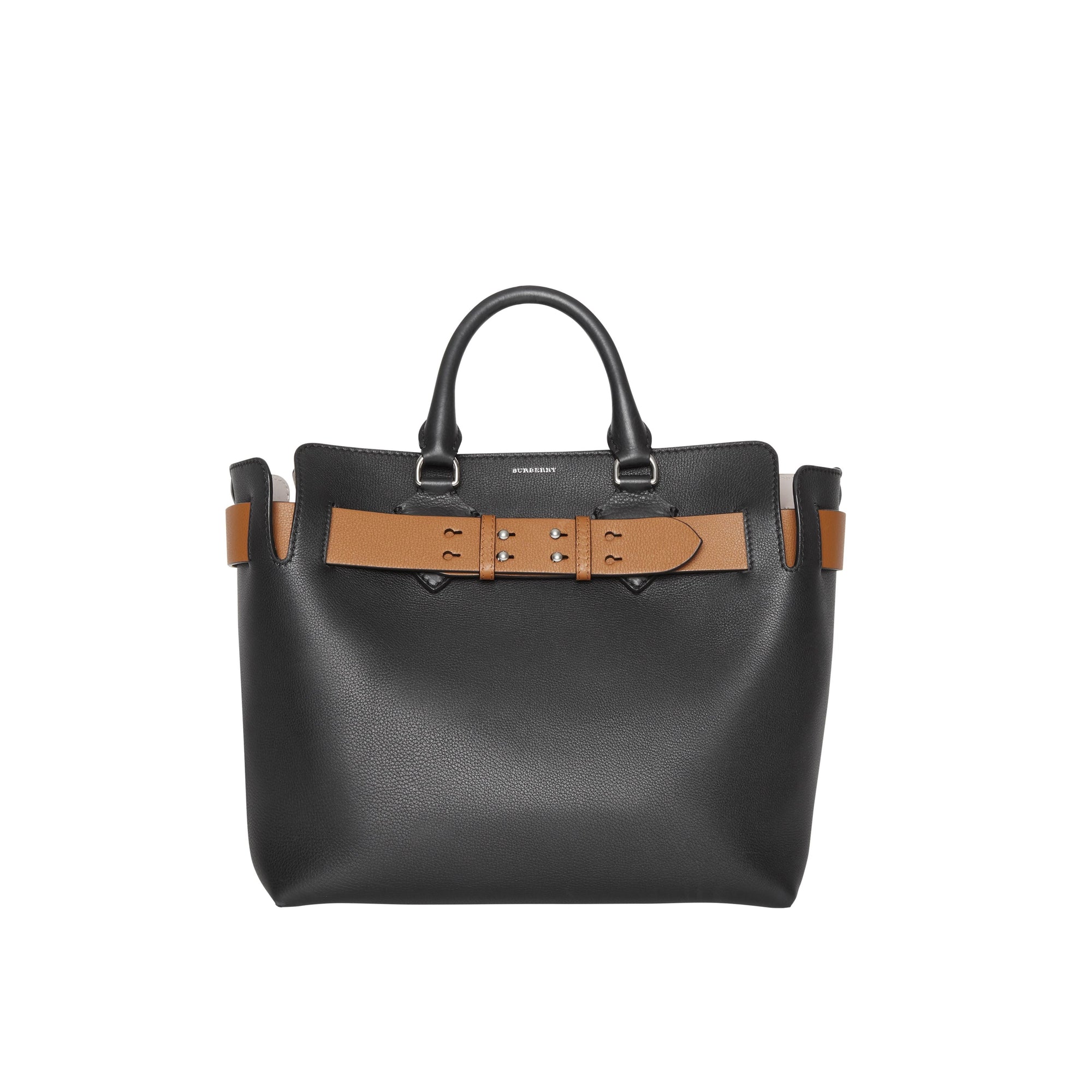 BLACK 2 Sac The Belt moyen en cuir